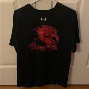under armour custom flamingos tee